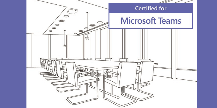 Certifikované konferenčné miestnosti pre používanie Microsoft Teams s výnimočnými funkciami sú dostupné už aj na Slovensku. Boli predstavené na výstave ISE v Barcelone v roku 2022.