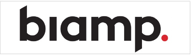 Biamp logo v ramceku