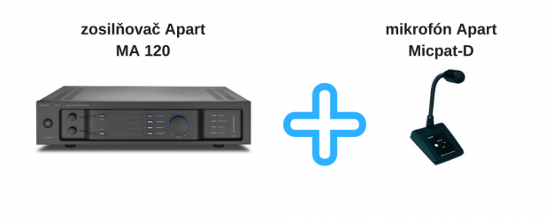 RU120 - rozhlasová ústredňa aj pre školský rozhlas