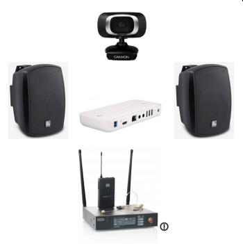 Set SCR-10 + iLIVE2 - videokonferenčný set s bezdrôtovým mikrofónom