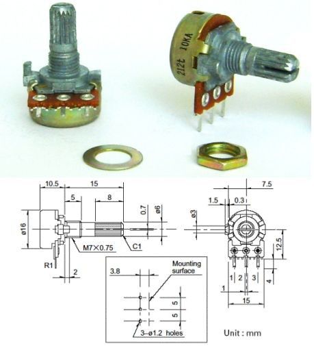 ALPS RK16311 10kA