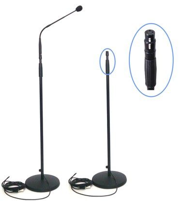 K&M 26013 TM stand XLR – stojan s konektorom XLR