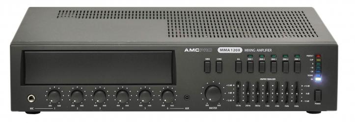 AMC MMA 120X – 5 zónový mixážny zosilňovač 120W