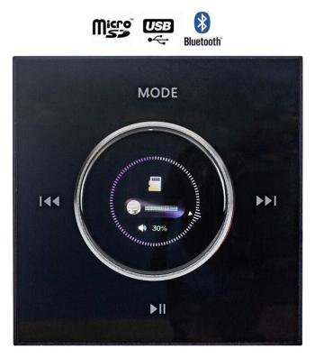 IWA425 - nástenný prehrávač MP3 s FM rádiom a Bluetooth